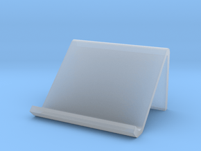 Tablet holder in Clear Ultra Fine Detail Plastic