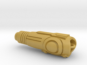 Arm Cannon Charm in Tan Fine Detail Plastic
