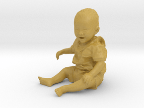 Scanned 7 month old Baby boy_6CM High in Tan Fine Detail Plastic