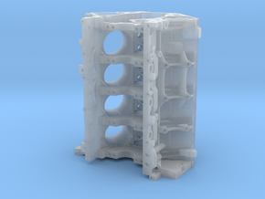1/12th scale LS Engine Block in Clear Ultra Fine Detail Plastic