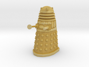 Imperial Dalek - Pose 1 in Tan Fine Detail Plastic