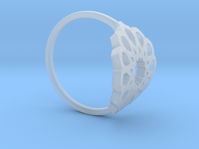 Seamless Ring in Clear Ultra Fine Detail Plastic