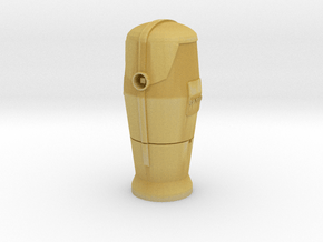 1/24 Bornes d'incendie / Fire hydrant  in Tan Fine Detail Plastic