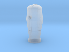 1/60 Bornes d'incendie / Fire hydrant in Clear Ultra Fine Detail Plastic