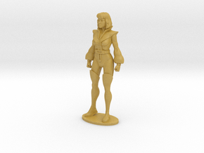 Carly 32.75mm Tall (Titan Master Scale) in Tan Fine Detail Plastic