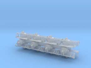 LNER Coach Vacuum Cylinder  in Clear Ultra Fine Detail Plastic