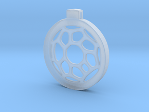 Surround ::: Circle Pendant ::: v.01 in Clear Ultra Fine Detail Plastic