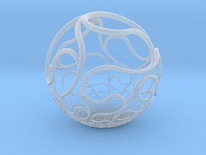 YyI Sphere in Clear Ultra Fine Detail Plastic