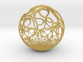 YyI Sphere B in Tan Fine Detail Plastic