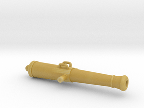 W01.2 12pdr Gun Barrel in Tan Fine Detail Plastic