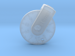 M-ruler in Clear Ultra Fine Detail Plastic