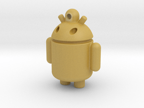 android robot in Tan Fine Detail Plastic