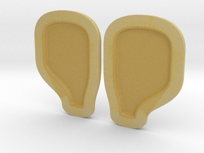 Shells OP2 Faceplates in Tan Fine Detail Plastic