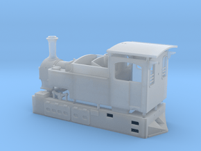 TTn3 Clogher Valley Tram Engine in Clear Ultra Fine Detail Plastic