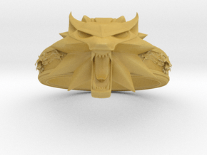 The Witcher Ring in Tan Fine Detail Plastic
