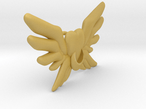 Winged Brooch for 60 cm doll in Tan Fine Detail Plastic