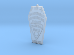 Ouija Coffin in Clear Ultra Fine Detail Plastic