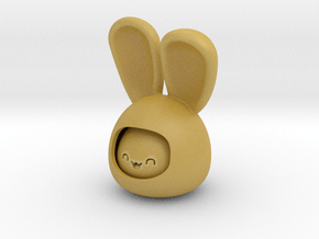 happy rabbit in Tan Fine Detail Plastic
