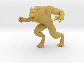 Ardius's Werewolf in Tan Fine Detail Plastic