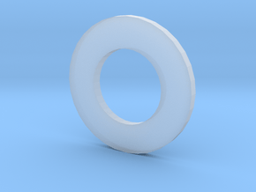 Coin Adapters 21mm to 39mm in Clear Ultra Fine Detail Plastic