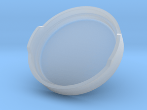 The Fog Light Cover(20mm) in Clear Ultra Fine Detail Plastic