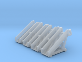Aircraft Boarding Stairs - 1:500 Scale in Clear Ultra Fine Detail Plastic