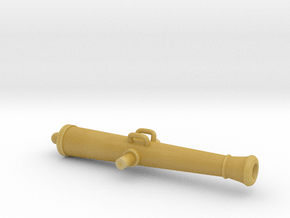 W02.1 6pdr gun tube in Tan Fine Detail Plastic