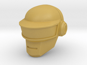 Glatorian Daft Punk Helmet 2 in Tan Fine Detail Plastic