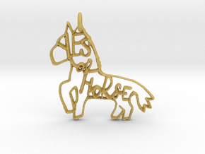 Yes of Horse! in Tan Fine Detail Plastic