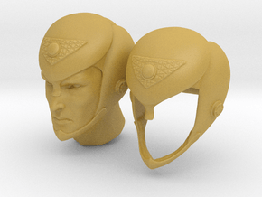 romulan helmets 1:6 scale in Tan Fine Detail Plastic