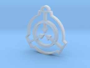 SCP Pendant in Clear Ultra Fine Detail Plastic