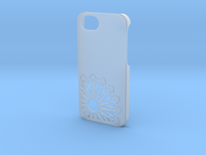 iPhone 5 Christmas Snowflake Case in Clear Ultra Fine Detail Plastic