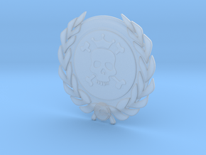 Competitive badge - Death Merchant in Clear Ultra Fine Detail Plastic