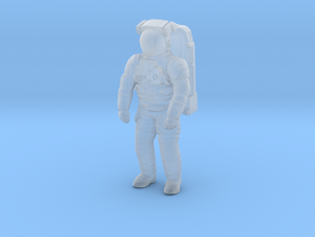 NASA EMU (Extravehicular Mobility Unit)  50mm in Clear Ultra Fine Detail Plastic