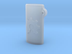 BIC mini OSH keychain in Clear Ultra Fine Detail Plastic