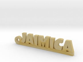 JAIMICA_keychain_Lucky in Tan Fine Detail Plastic
