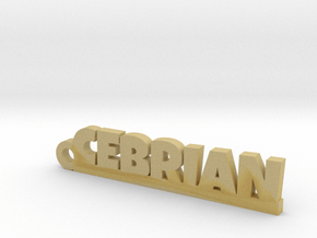CEBRIAN_keychain_Lucky in Tan Fine Detail Plastic