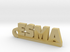 ESMA_keychain_Lucky in Tan Fine Detail Plastic