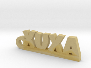 XUXA_keychain_Lucky in Tan Fine Detail Plastic