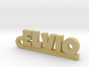 ELVIO_keychain_Lucky in Tan Fine Detail Plastic
