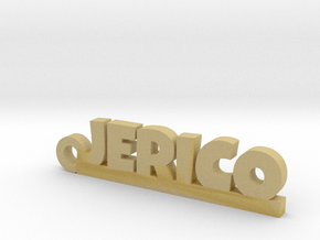 JERICO_keychain_Lucky in Tan Fine Detail Plastic
