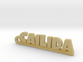 CAILIDA_keychain_Lucky in Tan Fine Detail Plastic