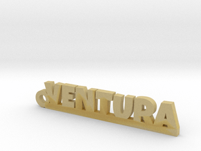 VENTURA_keychain_Lucky in Tan Fine Detail Plastic