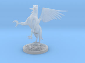Griffin Figure in Clear Ultra Fine Detail Plastic