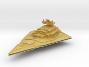 Star Destroyer  2.7" in Tan Fine Detail Plastic