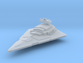 Star Destroyer  2.7" in Clear Ultra Fine Detail Plastic