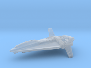Deep Space Fighter in Clear Ultra Fine Detail Plastic