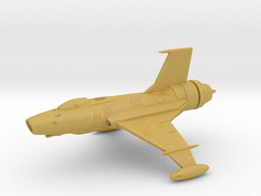 Sabre Space Fighter  in Tan Fine Detail Plastic