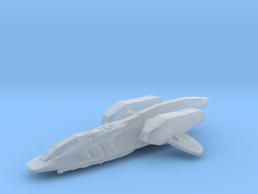 Planetary Scout Ship in Clear Ultra Fine Detail Plastic