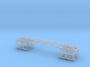 Eagle Framework ver. 2 for 12" kit (Passenger Pod) in Clear Ultra Fine Detail Plastic